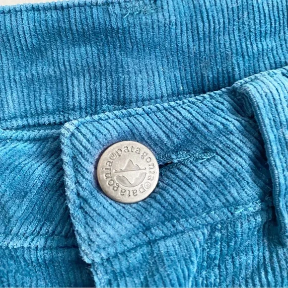 Women’s Patagonia Teal Corduroyed Straight Leg Pants. Size 24 (00) - Picture 3 of 12